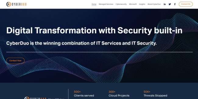 managed IT service providers: Cyberduo