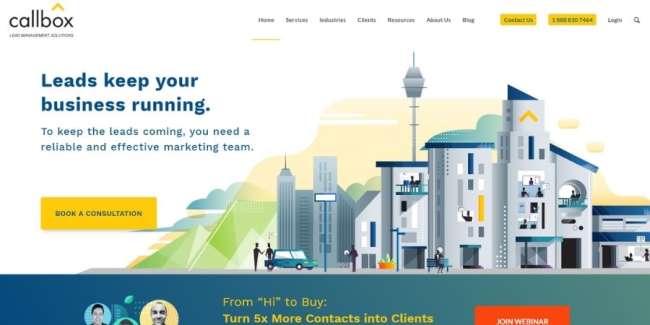 lead generation companies: Callbox