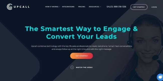 lead generation companies: Upcall