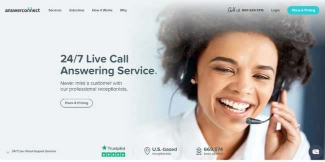 Virtual receptionist service provider: AnswerConnect