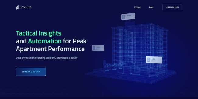 Progettazione web tecnologica di Joy Hub