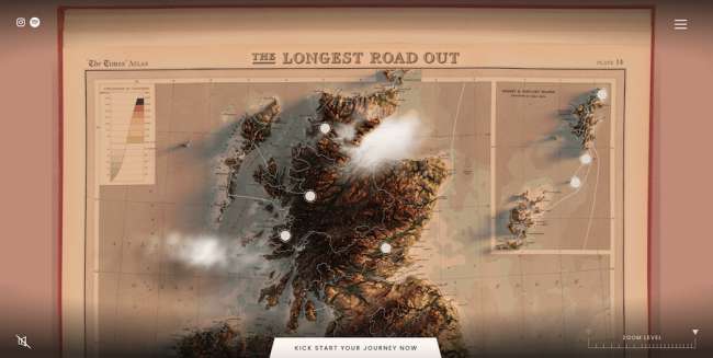 I migliori progetti di siti Web educativi di The Longest Road