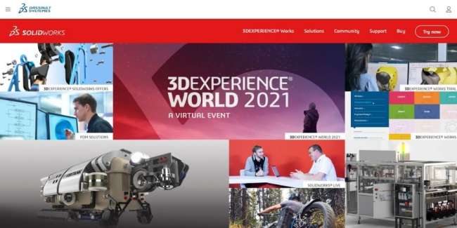  Solidworks website