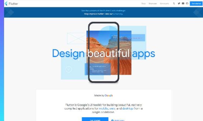 free app builders: Flutter