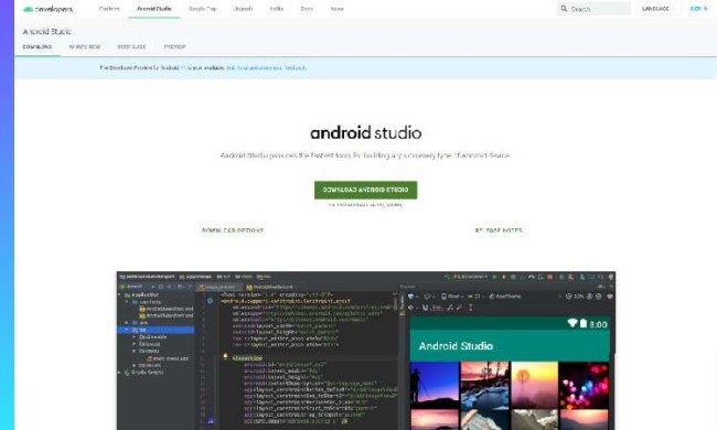 Android Studio website