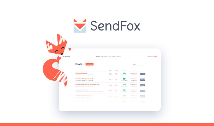 SendFox e-posta pazarlama hizmeti