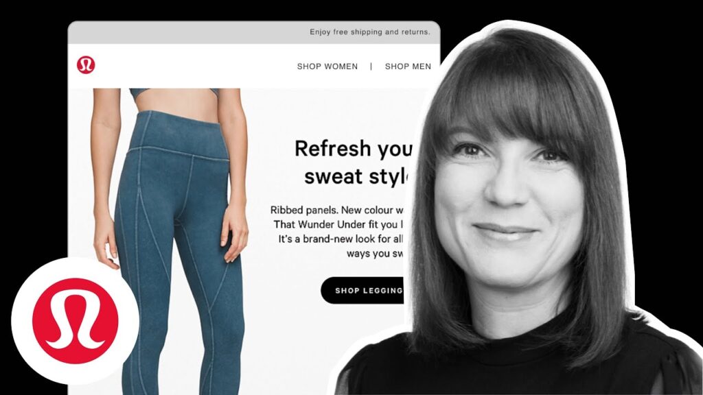 De très bons e-mails de rétroaction vendredi avec Annett Forcier sur Lululemon