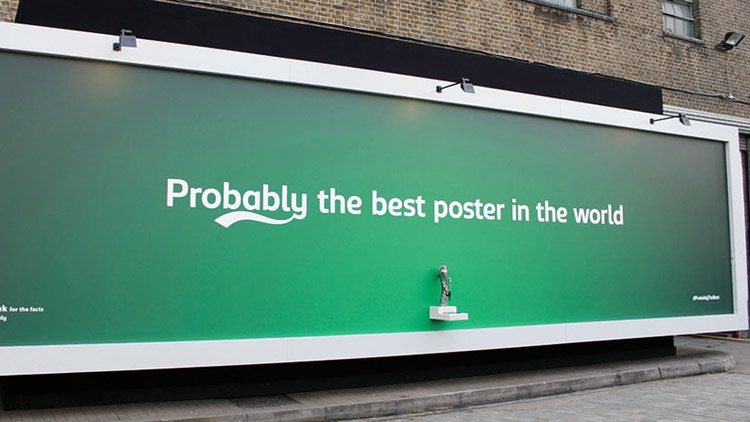 Carlsberg beste Plakatwerbekampagne