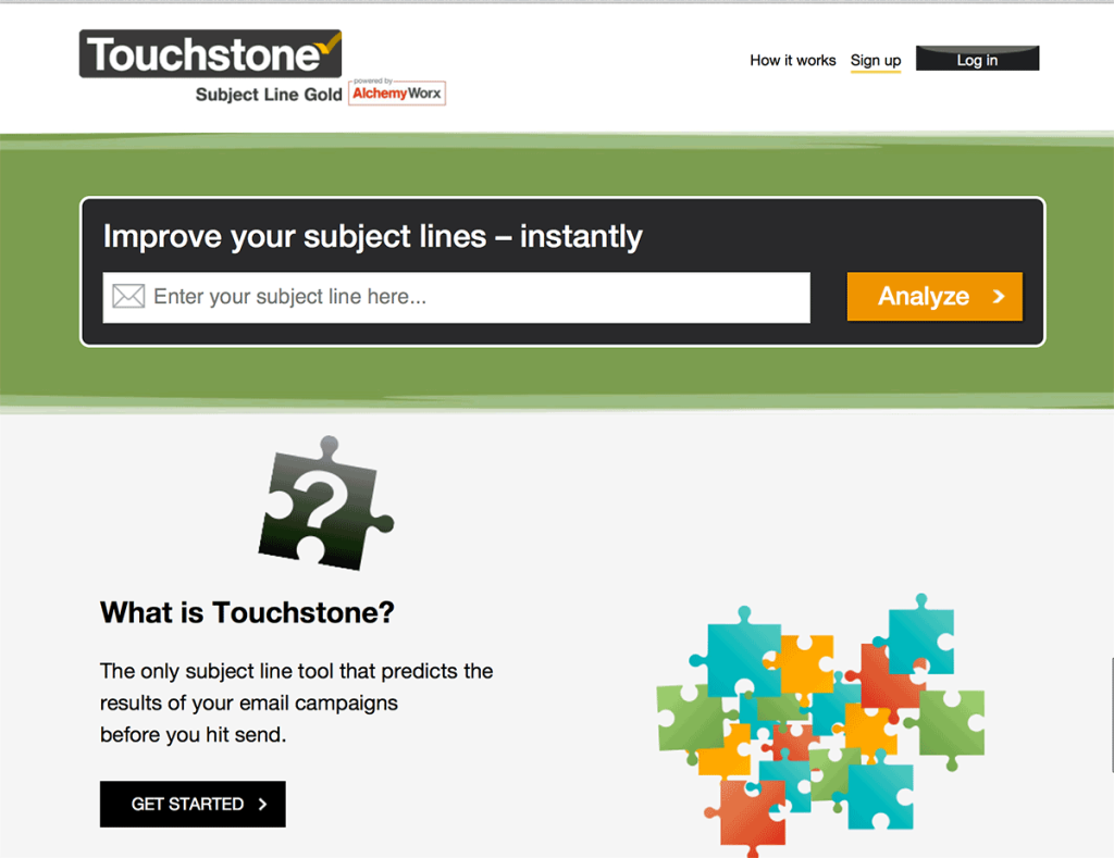 utiliser Touchstone pour tester les lignes d'objet des e-mails