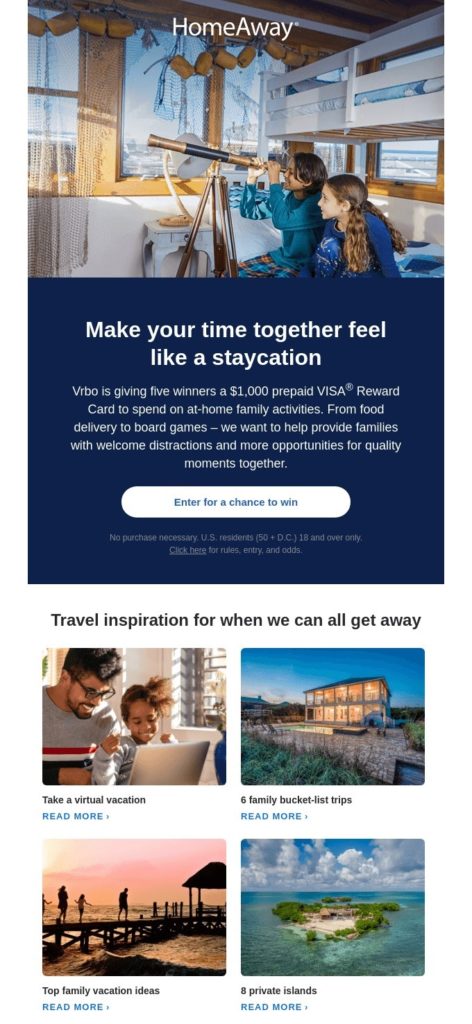 ejemplo de homeaway