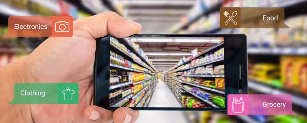 Augmented Reality Produktnavigator E-Commerce