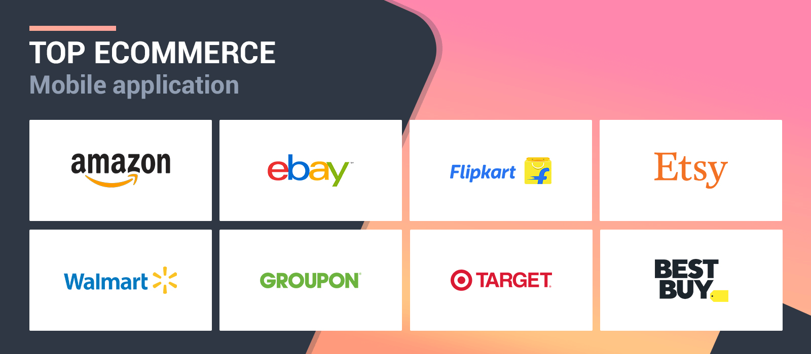 Top mobile E-Commerce-Apps