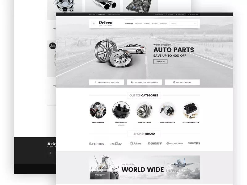 Online-Autoteile-Shop