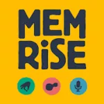 Memrise شعار تطبيق تعلم اللغة