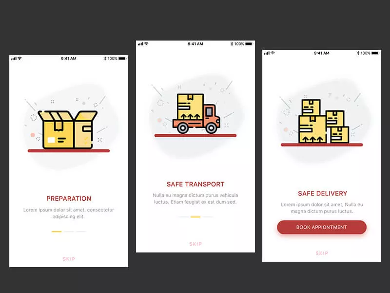 Entwicklung von benutzerdefinierten Packern und Movers-Apps