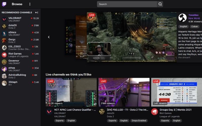 Fonctionnalités avancées à ajouter dans une application de streaming en direct comme Twitch