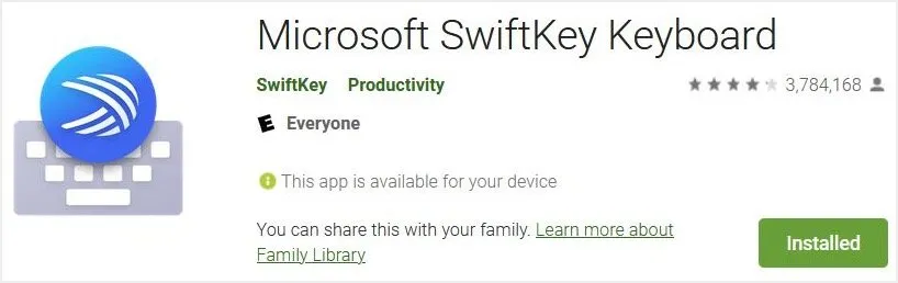 SwiftKey Klavye Google Play