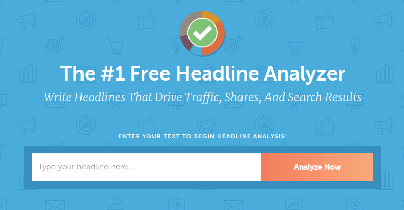 The CoSchedule Headline Analyzer tool.