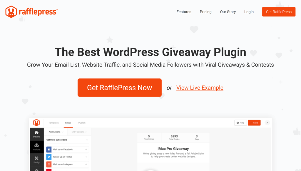 The RafflePress plugin.