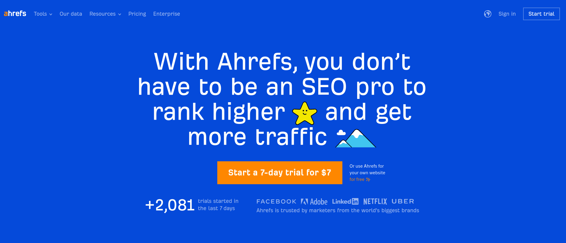 Ahrefs - 도구 #5