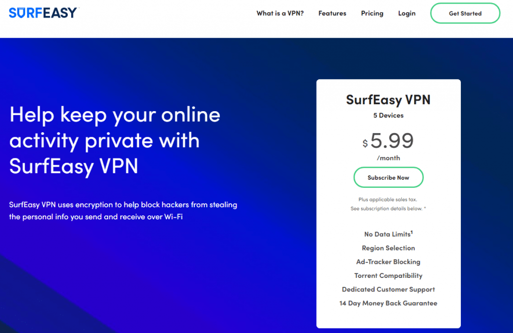 SurfEasy- program afiliasi vpn