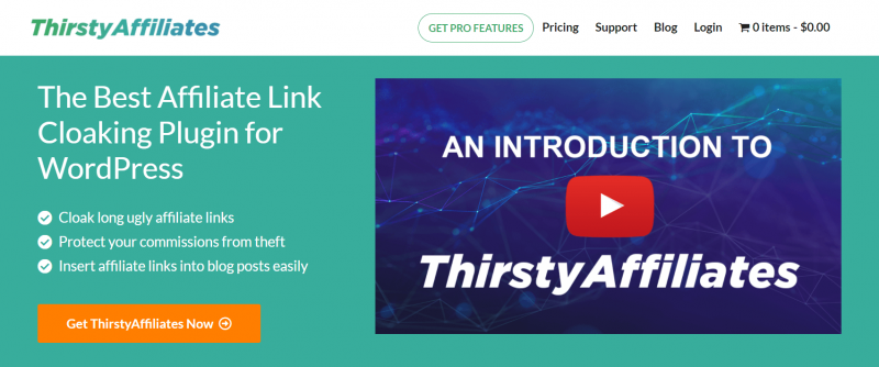 หน้าแรกของ ThirstyAffiliates