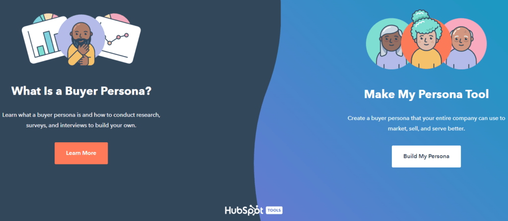 Hubspot 的買家角色工具