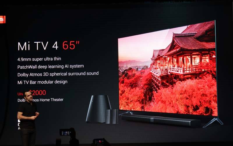 Mi TV 4 . ของ Xiaomi