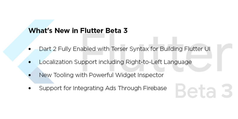 Flutter Beta 3.0 Launched in IO 2018