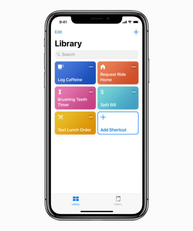 Shortcuts Apps in iOS 12