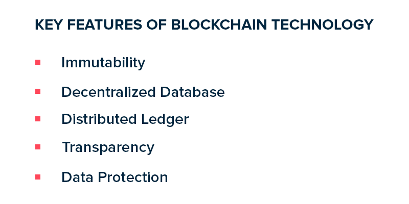 Key Features of Blockchain Technology