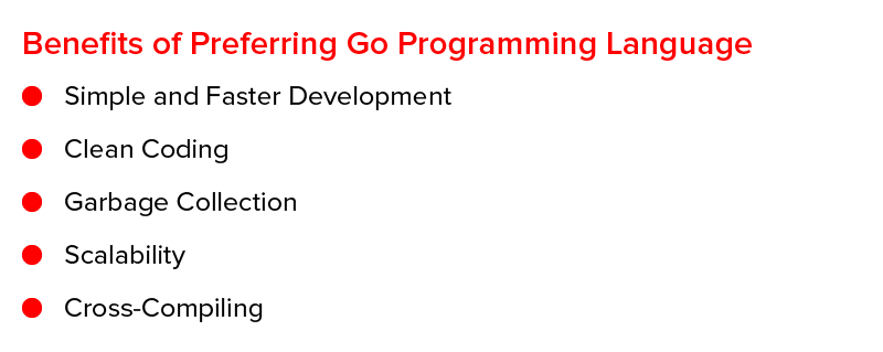 Beneficiile preferinței limbajului de programare Go