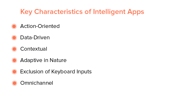 Caracteristicile cheie ale aplicațiilor inteligente