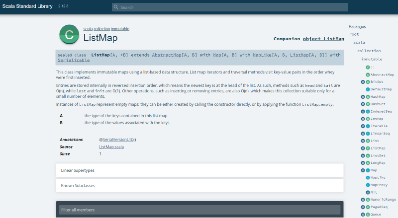 scala api documentation