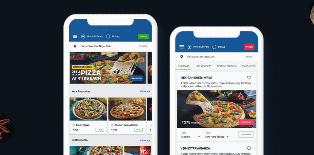 appinventiv dominos redesign case study