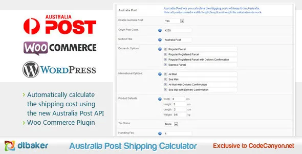 Australia Post Shipping Extension