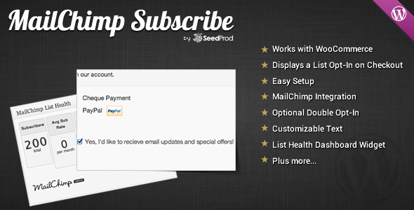 MailChimp Subscribe