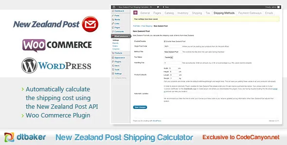 WooCommerce New Zealand Post Shipping Calculator