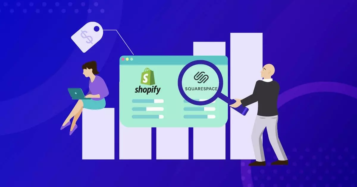 Shopify против Squarespace