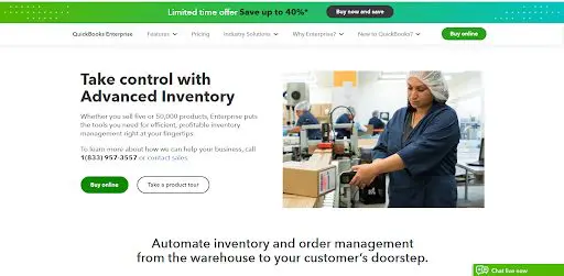 Quickbooks for Inventory