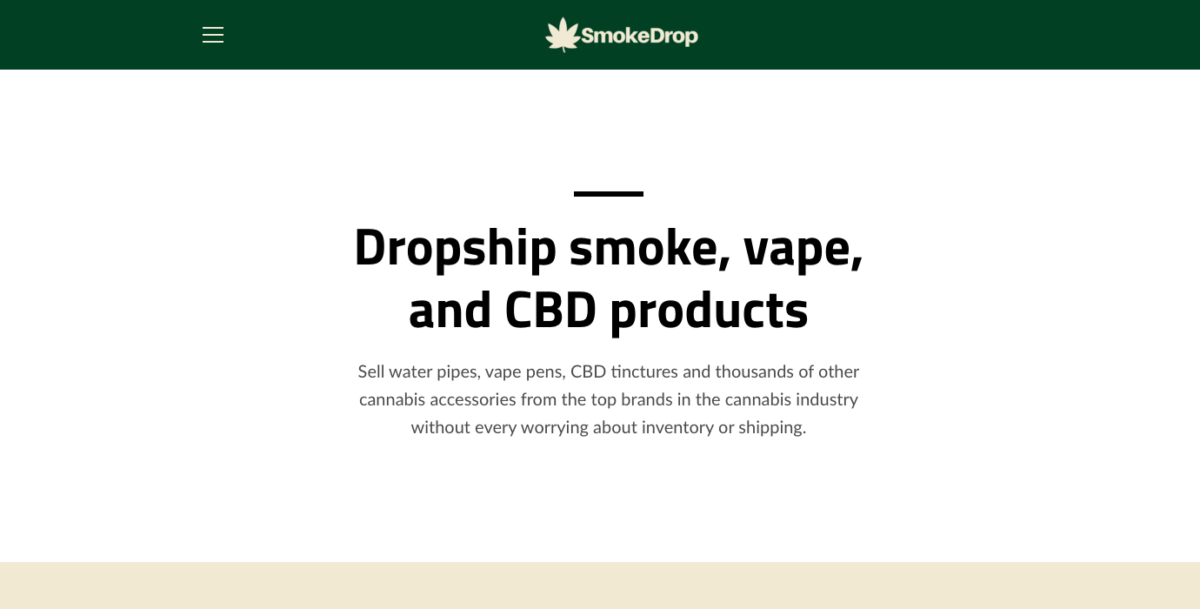 thesmokedrop.com Screenshot