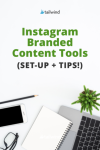 Imagen de pin: guía de herramientas de contenido de instagram de marca