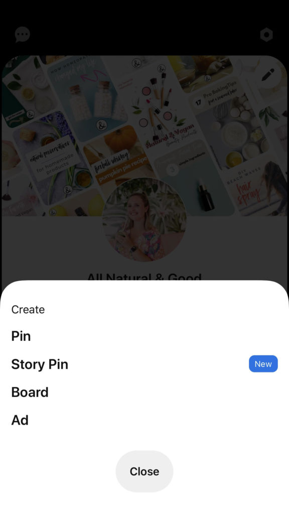 Come aggiungere immagini all'app pinterest