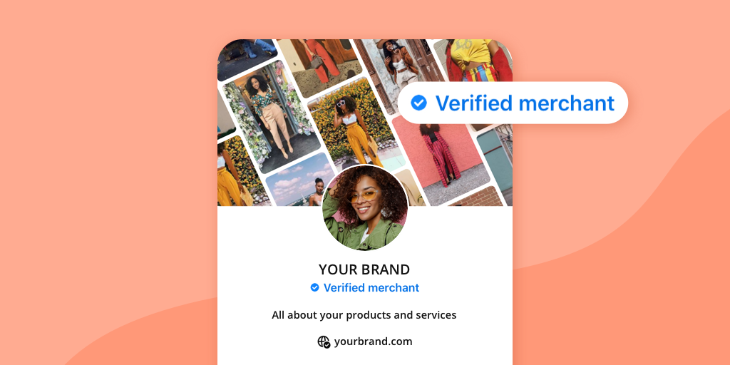 badge commerciante verificato pinterest sul profilo