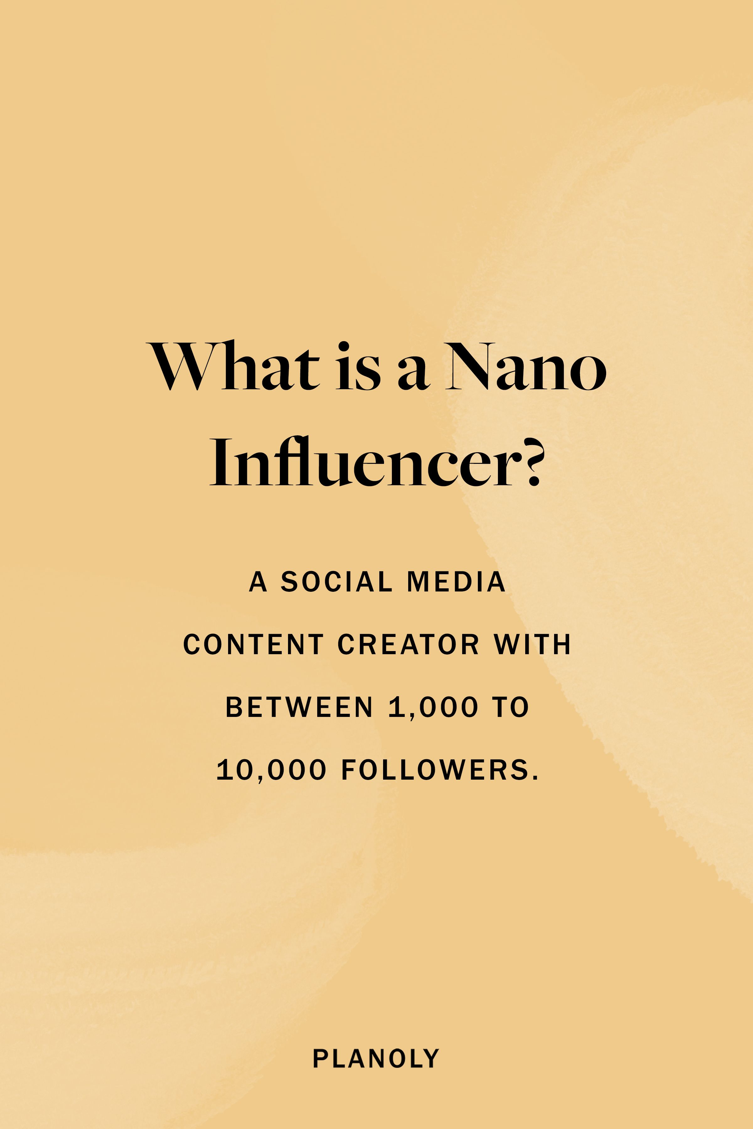 PLANOLY - Blog Post - Nano Influencer คืออะไร - รูปภาพ 1