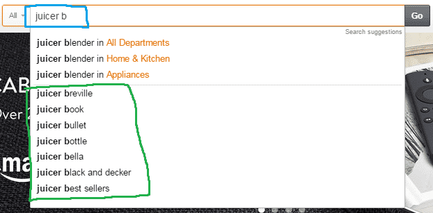Amazon Search Auto Complete 2
