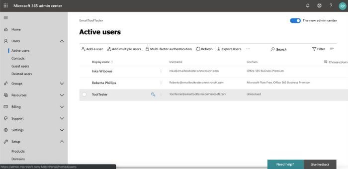 utenti della recensione di Office 365