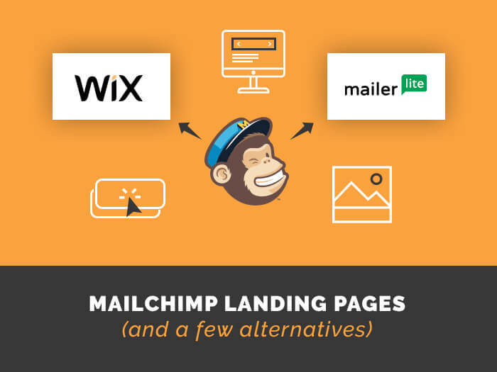 Pagine di destinazione di Mailchimp