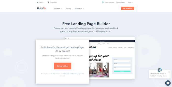 Hubspot-Landingpage-Builder