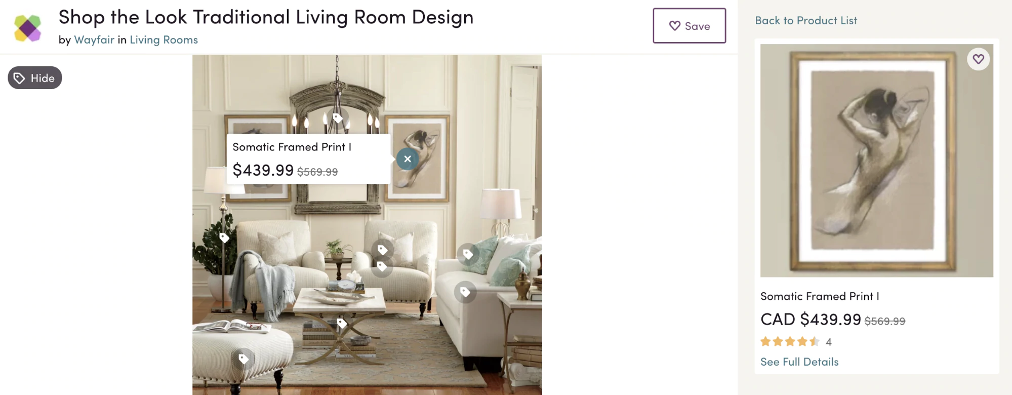 Fotografii inspiraționale ale produselor Wayfair